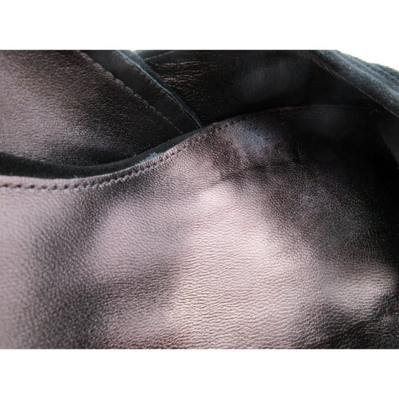 Via Spiga women's Italian suede pleated vamp high heel Mary‎ Jane pumps 8.5 - Picture 13 of 14